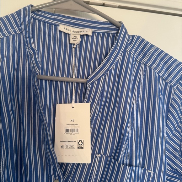 Blue and white stripe maxi - Picture 3 of 3